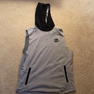 Sleeveless under armor hoodie trainer